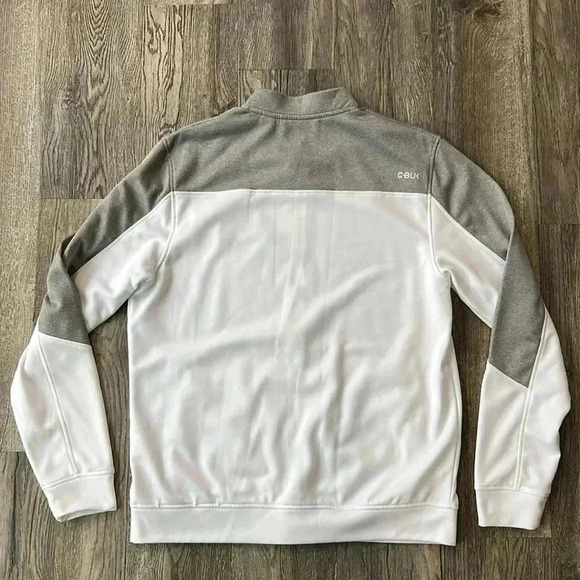 Cutter and Buck Jacket White and Gray NFL Football Super Bowl LIV Zip up Jacket - Picture 7 of 8